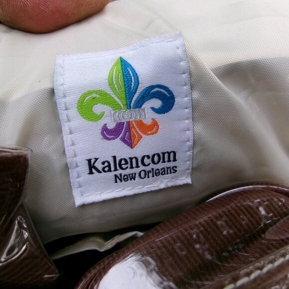 Kalencom New Orleans 2960 Chocolate Corduroy Laminated Diaper Buckle Bag NEW NWT - Picture 15 of 16